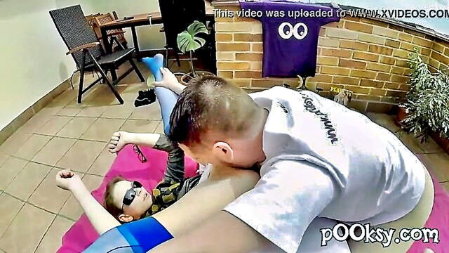 petite french teen experiences hardcore licking and deepthroating : Pooksy