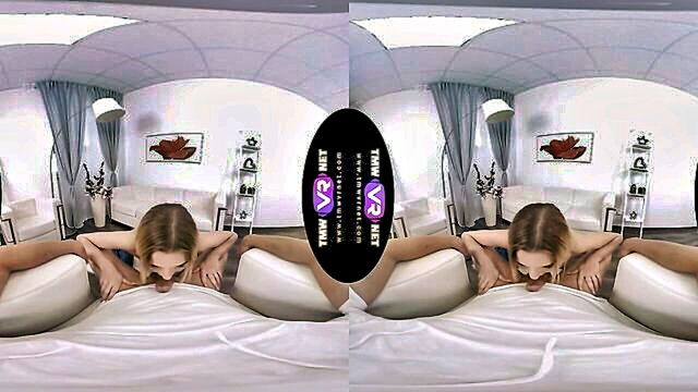 Amber - tmwvrnet presents amber in vr with reverse cowgirl and pov TMW VR Net