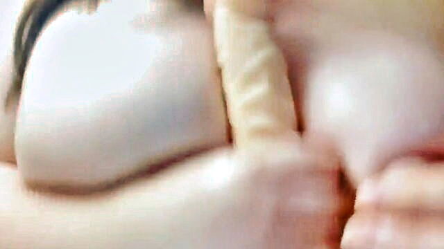 german, bbw, amateur - big boobed german amateur gives a sensual tit massage