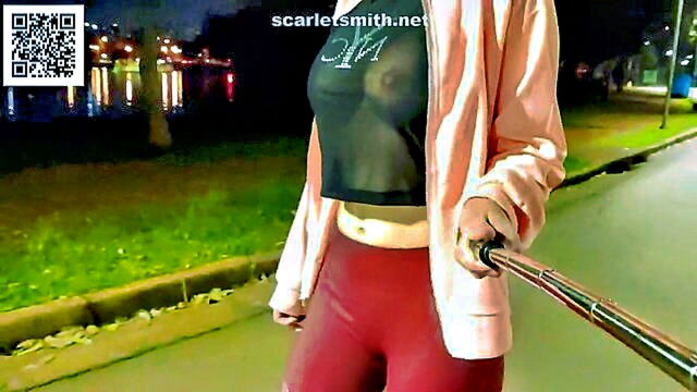 latina, big tits, brunette - public display of skininess leads to lesbian passion in the park