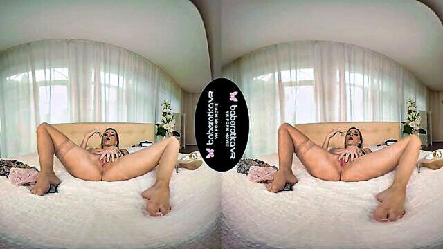 Angel Piaff - experience the ultimate pleasure with angel piaffs 360° virtual reality solo masturbation session Baberotica VR