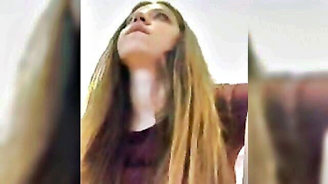 best sex, porn movie, girl masturbates - woman pleasures herself while on a video call adult content
