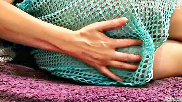 anal, pussy, teen - young maid pleasures herself with anal fingering after cleaning