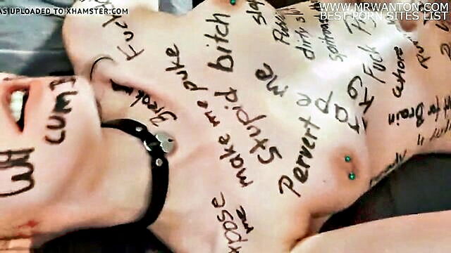 cumshot, bdsm, amateur - european amateur milf gets her body written and cummed on