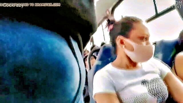 pick up, amateur, flashing - married woman indulges in examining and devouring male genitalia in public