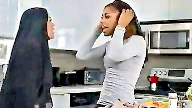 Milu Blaze - stepbrother indulges in arab stepsisters sexual desires   muslim teen explores sexuality