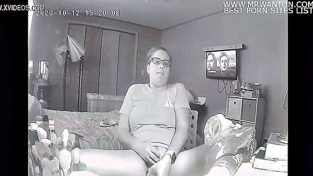 young busty babe gets caught masturbating on webcam : Kink