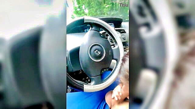 fanny, french-amateur, suce - amateur french couple enjoys car sex and analingus