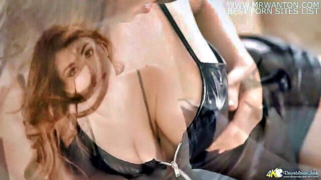 amateur, big tits, fetish - british redhead with big natural tits in solo video with fetish elements and jerk