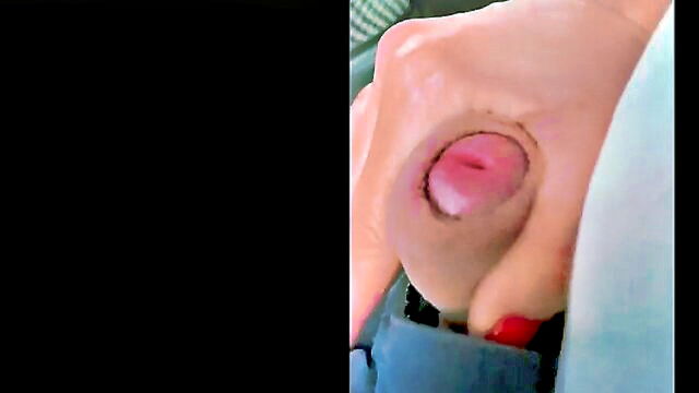 sugarnadya - Caught Jerking Husbands Cock Bus Cum XXXBP Video