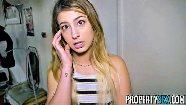 kristen scott - PropertySex landlord rent fuck petite XXXBP