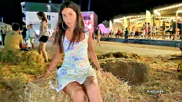 Wife Puts Off Panties Publicly XXXBP