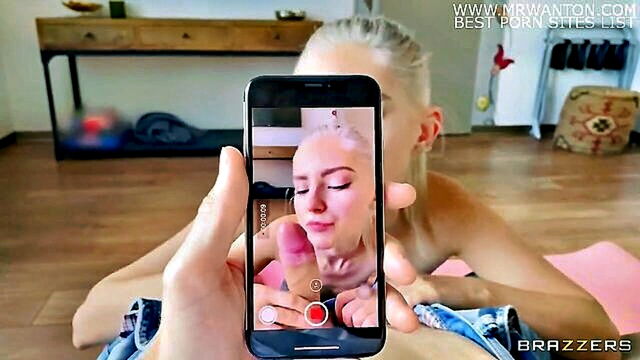 Eva Elfie - amateur teen eva elfie takes viewers on a wild yoga session and creampie adventure