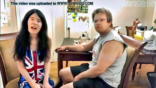 a seductive asian teen performs a lap dance for a charming british man in this amateur video : Chazzy Amateurs
