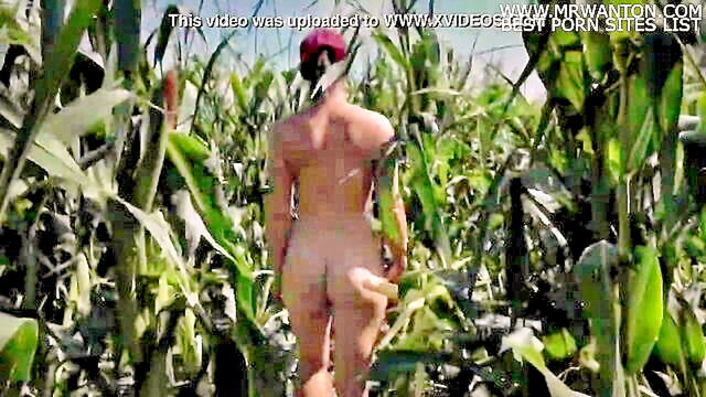 Riley Jacobs, Riley - riley jacobs indulges in self pleasure amidst a cornfield showcasing her milf sensuality and farm allure