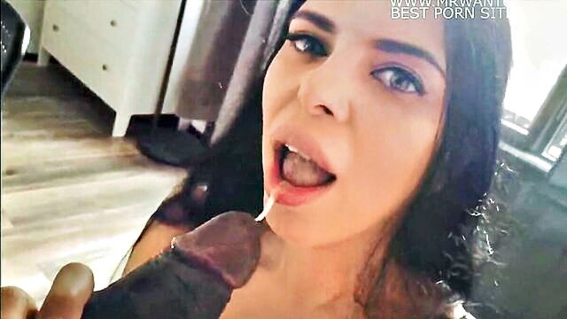 Joss Lescaf - mrs lescaf films as her busty wife cheats on her with a black mans large penis