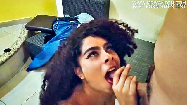 hot, sex, sexy - tattooed mexican girl gives the best blowjobs and sex on camera