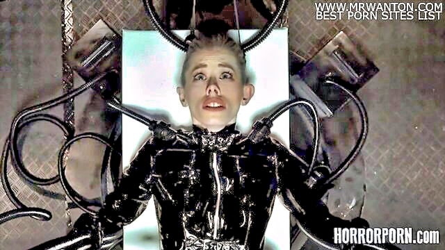 teen girl subjected to brutal bdsm with fucking machine and whip by black master : Horror Porn