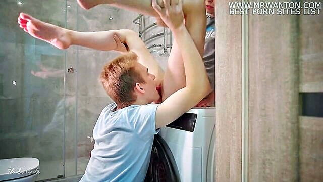 massage turns into intense clit with oil and female orgasm