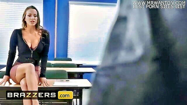 Abigail Mac - teacher abigail mac teaches her student a special lesson   big ass big natural boobs milf blondinmilf Brazzers