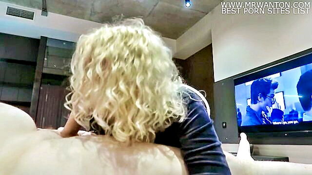 amateur, blowjob, big butt - young russian teen with big butt gives exclusive blowjob with cumshot