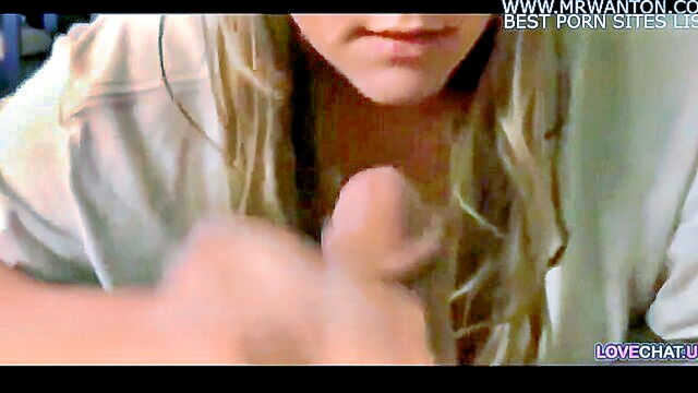 amateur, blowjob, cumshot - a plump nerd enjoys giving oral pleasure and swallowing semen on slutcam amateur platform for couples and pov blowjob