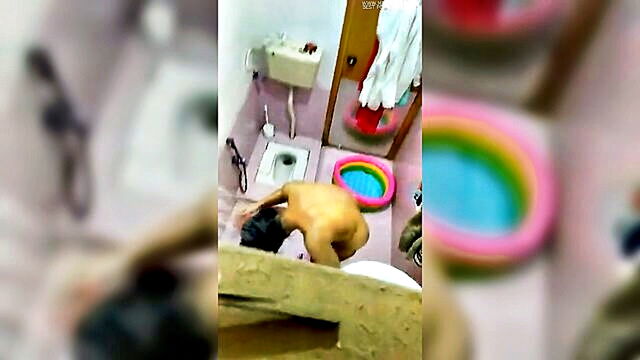 indian, asian, 18 year old - desi auntys steamy solo shower session with big nipples and natural tits