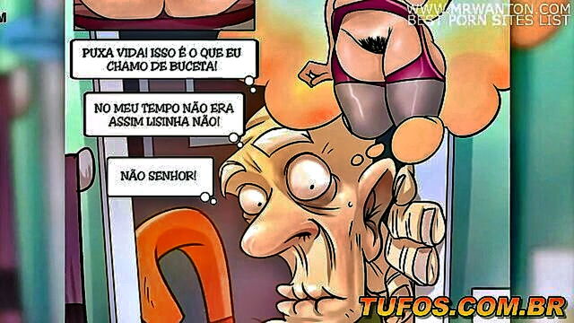 experience the wisdom of an older man in this erotic comic collection : Tufos