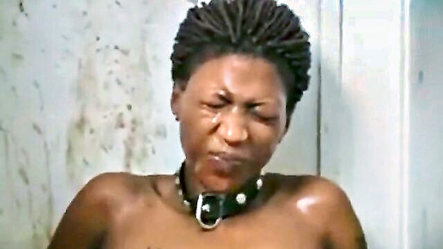 ebony, mature, group - mixed racing team enjoys drinking and sucking hot piss