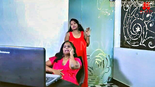 big boobed mature aunties indulge in passionate lesbian sex : Lesbian X