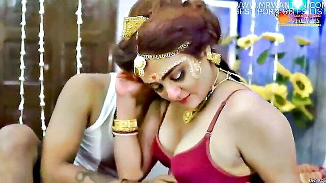 indian housewife and military man enjoy passionate sex on festival night : Desi Wife