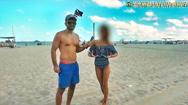 Antonio Mallorca - brazilian teen gives a blowjob after beach encounter Antonio Mallorca