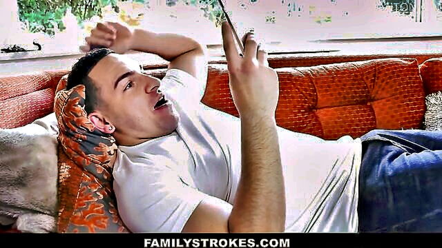 Natalia Starr - creepy step brothers steamy encounter with fair haired teen Family Strokes