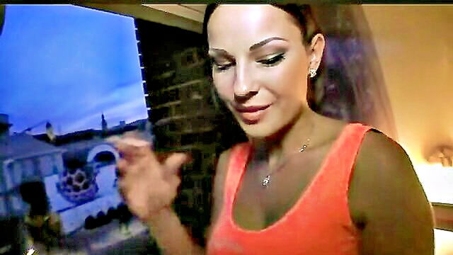 Abbie Cat - a real life adult film actress allows me to record a scene featuring large breasts oral sex self pleasure first person view a large penis a caucasian individual a couple engaging in sexual activity ejaculation mutual oral stimulation and hair removal Public Agent