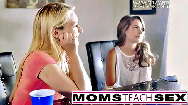 Alli Rae, Brandi Love, Kimmy Granger - 18 year old teen enjoys group sex with step moms friends and fake tits Moms Teach Sex