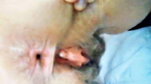 dirty talk, closeup, cumshot - hairy wife shows off her gritty side in pov