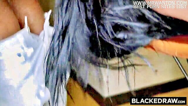 Alex Coal, Jax Slayher - a dark haired beauty indulges in triple the pleasure with two well endowed black men Blacked Raw
