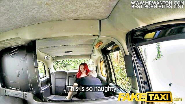 Jasmine Jae, Jasmine James, Mandingo - pubic sex in a faux taxi with busty redheaded starlet jasmine james Fake Taxi