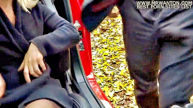 hd porn video of wife outdoor car fuck and handjob with xhamster