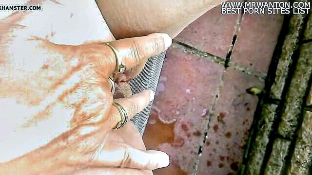 fingering, british, mature - giving a special treat to my friend nutts1 who loves my squirting videos   please turn up the sound for the squirt sensation