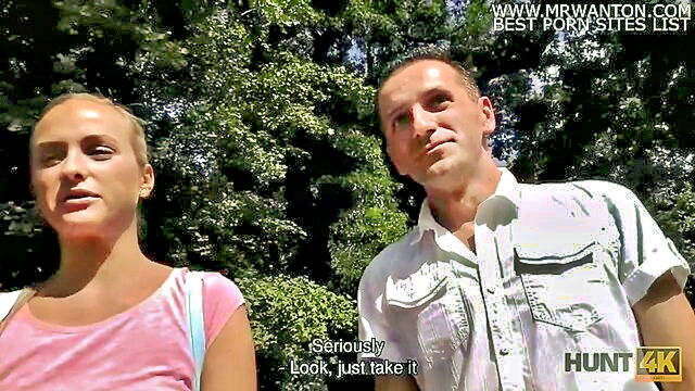 czech man invites couple for financial sex exchange : Hunt 4K