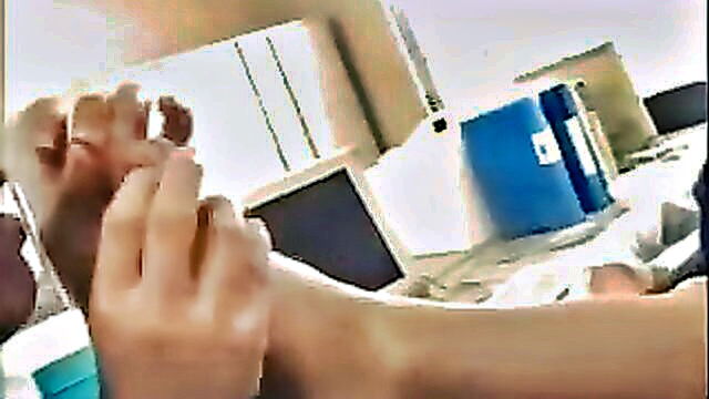 japanese office fetish with nymphomaniac giving oral pleasure : Nympho