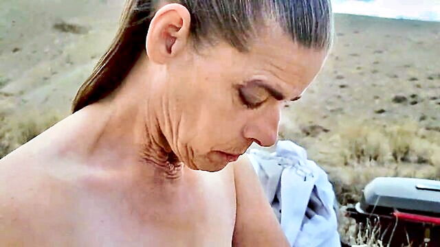 ginger b - XXXBp Ginger B High Desert Sun Tanning Video