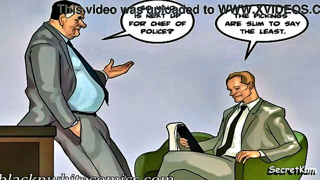cartoon, sucking, animation - Big Dick Boss Ebony Secretary Porns Clip