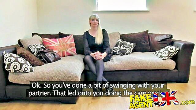FakeAgentUK Tall MILF Hard Cock Sex Video