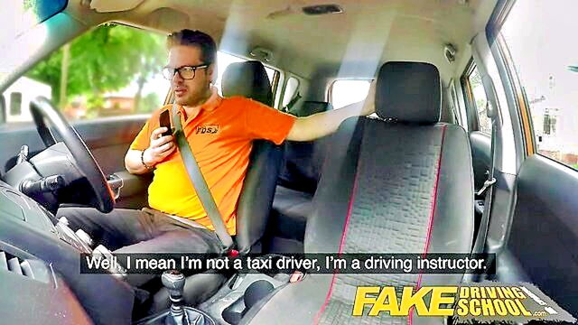 Barbie Sins - Fake Driving School Barbie SinsSlutty Blowjob & Wild Anal Movie XXXBP Fake Driving School