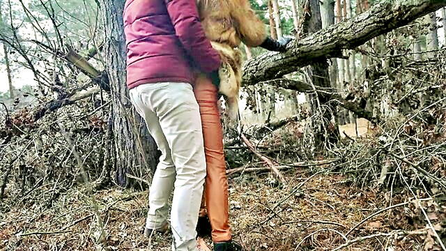 Outdoor Sex Redhead Winter Forest Porn Video