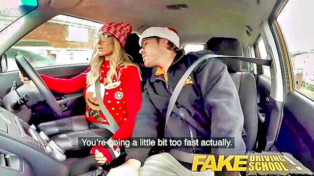 Fake Driving School Kiwi MILF Hard Sex Video