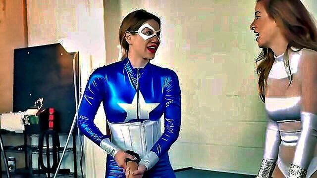 lesbian, amateur, brunette - mieko vanesa and bdsm a premium superheroine showcase