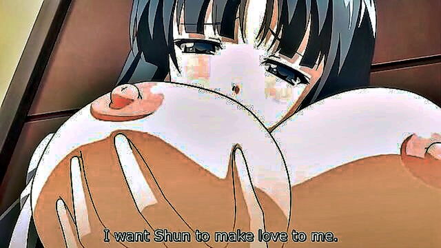 anime, cartoon, big tits - stream or download this hentai threesome with free anime girls